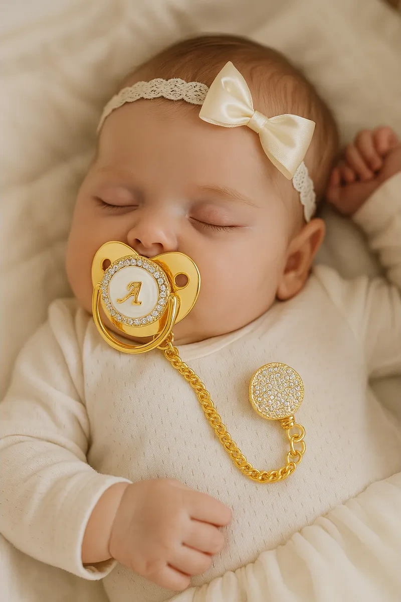 Germes D&a Yenidoğanlar İçin Silikon Emzik 87583304 Altın Rengi