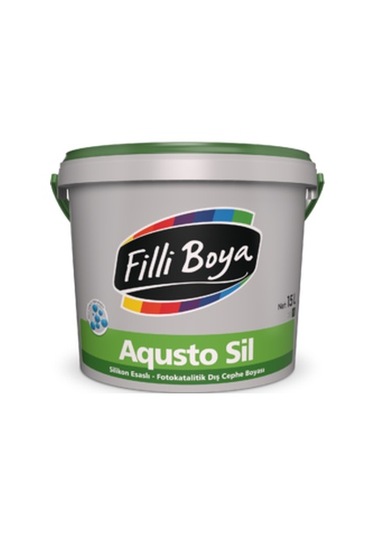 Filli Boya Aqusto Sil Silikonlu Dış Cephe Boyası 15 Lt 15 LT