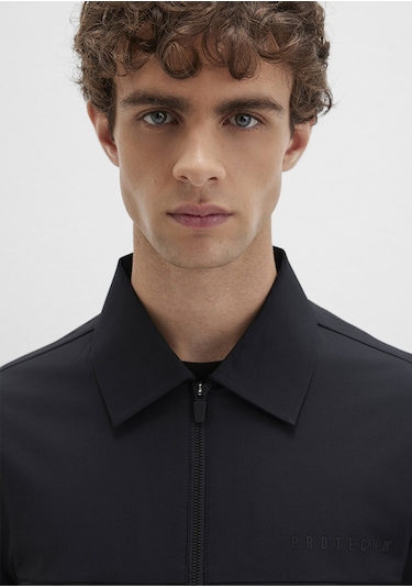 Mavi - Siyah Spor Ceket 0110726-71379 Siyah