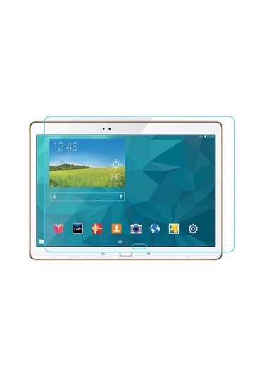 Nettech Samsung Galaxy T800 Tab S 10.5 Uyumlu Ön Koruma Cam Ekran Koruyucu
