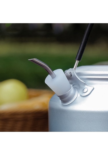 Flybuy Padalink 800ml Alüminyum Sürahi Seti - Paslanmaz Çelik Kahve Demleme Ağzı & Silikon Musluk Diğer