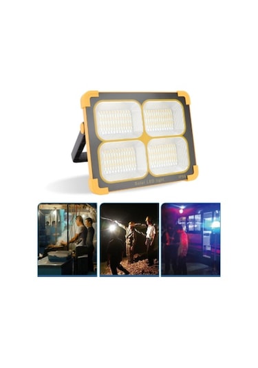 Güneş Enerjili Solar Şarj Edilebilir Taşınabilir Usb Li Led Panel