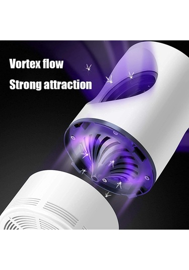 Gajeena Foto Katalitik Led Toprak Akşamcısı Öldürücü Lambası - 5w, 108cm Kablolu, Hediye Kutulu Paket