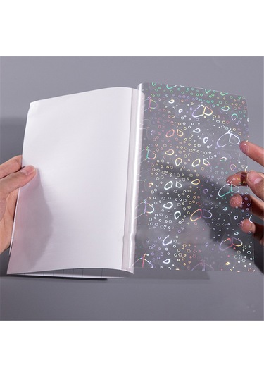 Hombey 20 Adet A4 Boy 210x297mm Parlak Tozlu Soğuk Lamine Film - Otomatik Yapışkan, Makine Gerektirmeyen, Fotoğraf/ Belgeler İçin Koruyucu Folyo