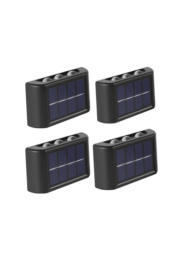 Dxt Powermaster Duvar Lambası 4lü Set Solar Aplik