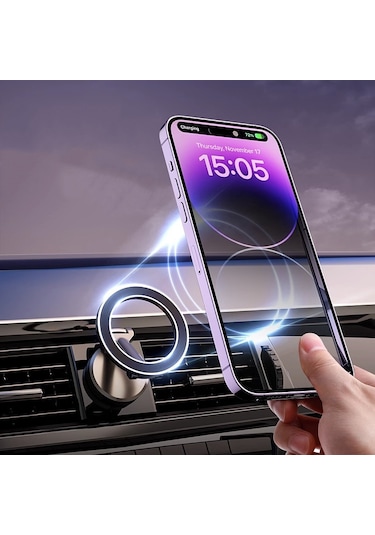 Dexmon Magsafe Katlanabilir Mıknatıslı Mini Araç İçi Telefon Tutucu