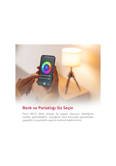 Fonri Wi-Fi Akıllı Ampül