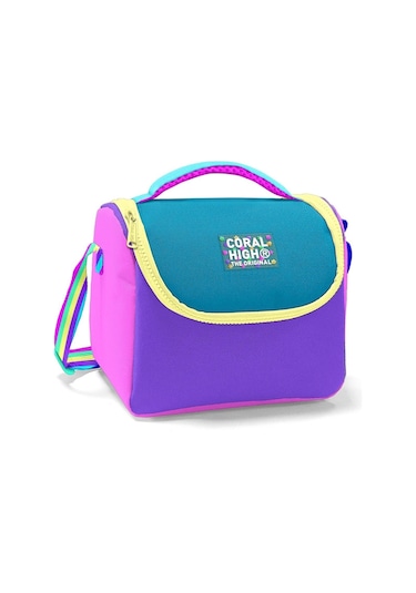 Coral High Pembe Pastel Renkli Isı Yalıtımlı Beslenme Çantası - Kız Çocuk