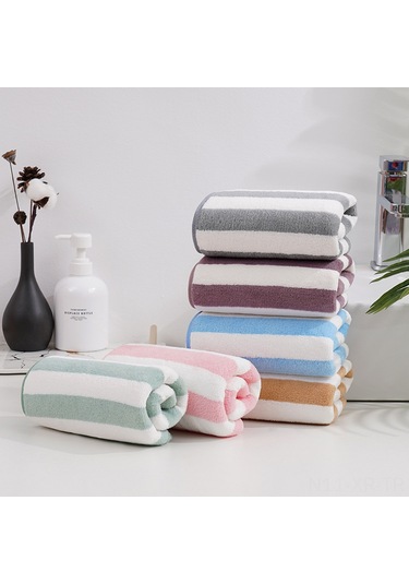 Xiyyadms Yumuşak Mikrofiber Havlu - Hızlı Kuruyan, Çok Amaçlı Banyo Ve Plaj Havlusu Mavi