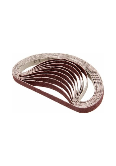 10 Adet 330 10mm Aşındırıcı Zımpara Kayışları Grit 80 Zımpara Taşlama Parlatma Araçları 150