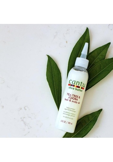 Cantu Shea Yağı, Çay Ağacı ve Jojoba Yağı İle Harmanlanan Saç ve Saç Derisi Yağı 180ML