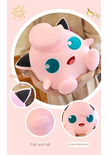 Jigglypuff 35cm Orjinal Pokemon Peluş Oyuncak