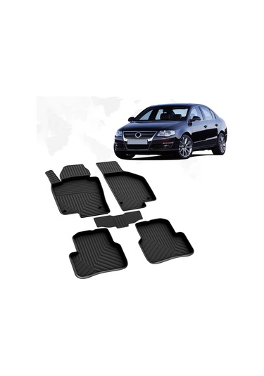 Nova Krom Vw Passat B6 4d Havuzlu Paspas 2005-2010 A+kalite