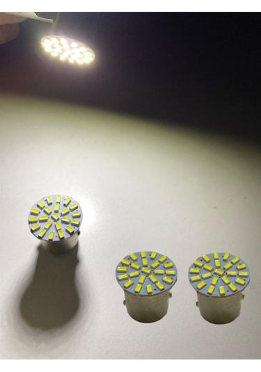 18 Led Çiçek 93 Tek Duy Beyaz