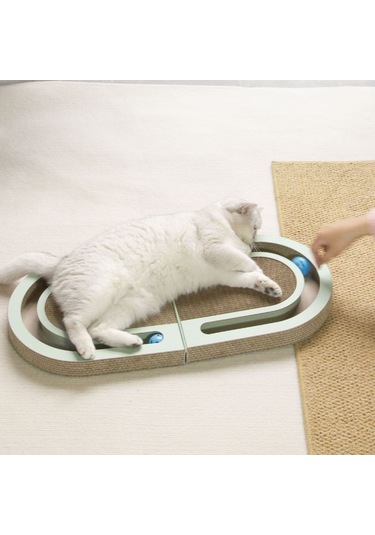 Sones Pet Eğlenceli Kediler Tırma Tahtası Kediler Pençe Sürtünme Oyuncaklar Topla Katlanabilir