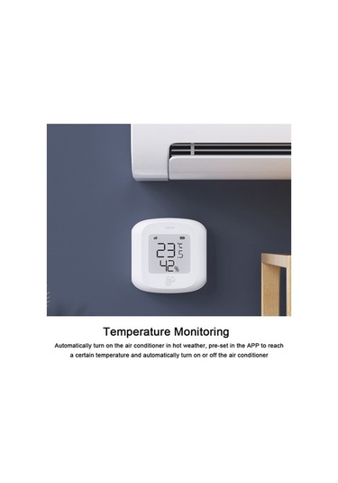 Xianwen Ximistore9 Akıllı Ev İçin Tuya Zigbee Sıcaklık Ve Nem