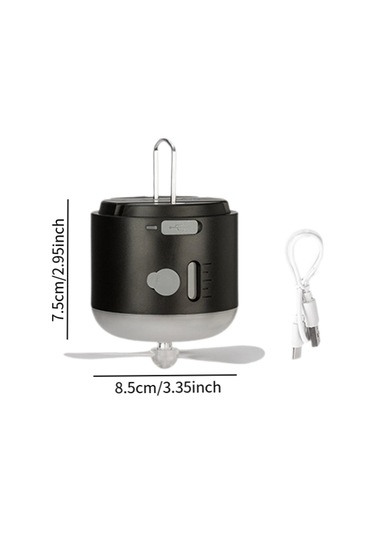 Suntek Kamp Feneri Seyahat İç Mekan Balıkçılığı Siyah Siyah