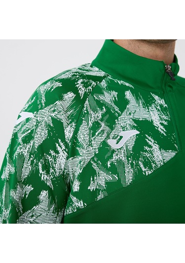 Yeşil Joma Erkek Futbol Sweatshirt Premium Training Sweat 9212328 Yeşil