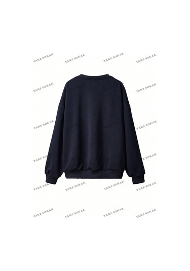 Y2k Yeni Sezon Ssweat Harajuka Kuromi Retro Kod 1293-trzksw4570 Lacivert