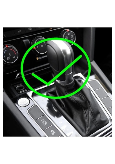 Passat Yeni Tip Dsg Vites Topuzu - Passat B7/b8 - Golf 6/7 Tiguan Dsg Vites Beyaz Isıklı 1pcs