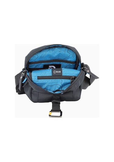 Discovery Icon Rfıd Korumalı Flap Over Utility 2.8l Kapasiteli Unisex Omuz Çantası Siyah
