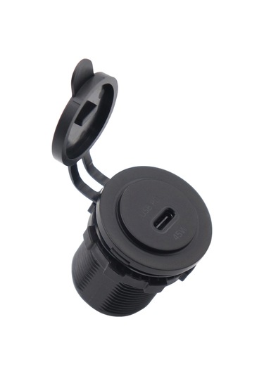 Kangvka 45w Pd Tipi C Arabaya Şarj Cihazı, 12/24v Çalışma Gerilimi, Mavi Işık, Abs Malzeme, 5v-20v Çıkış Aralığı