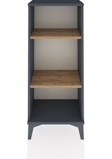 Arges Komodin 2 Raflı 44x30x106 Antrasit-çam Antrasit