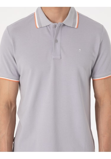 Pierre Cardin Erkek Açık Gri Tişört 50310203-vr001 Açik Gri