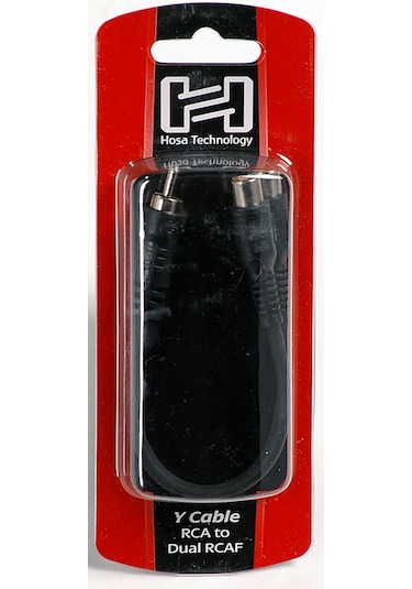 Hosa Technology Yra-104 15 Santim Rca Erkek - Dual Rca Dişi