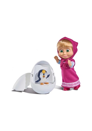 Maşa Ile Koca Ayı Masha Bebek Ve Yumurtadan Çıkan Penguen