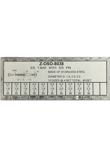Z-oso-8038 Vidalı Pim Set Diğer