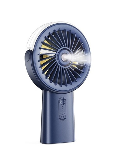 Misting Fan Taşınabilir El Fanı, 4000mah El Sis Fanı, A M7dddt Mavi