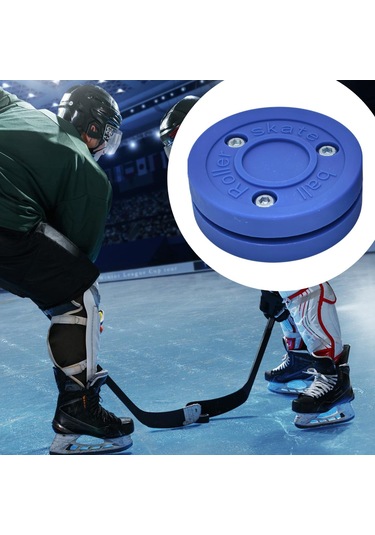 Homyl Roller Hokey Diski Uygulama Hediyesi Oyun Eğitimi Mavi Mavi