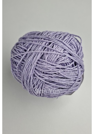 Sarılmış Kağıt İp 100 Gram Pastel Lila