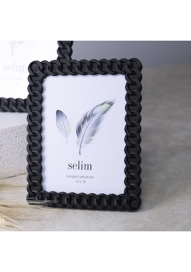 Selim 13 x 18 CM Florence Çerçeve Siyah