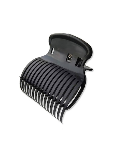 Dofolink 12 Adet Isı Yalıtımlı Saç Klampları - Saç Boyama, Perma Ve Bakımı İçin Isı Korumalı Universal Kırık Beyaz Saç Tutucuları Siyah