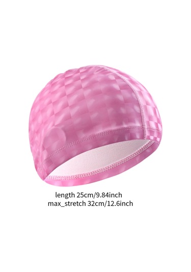 Suntek Yüzme Boneleri Saçları Kuru Tutar Havuz Şapkası Pembe