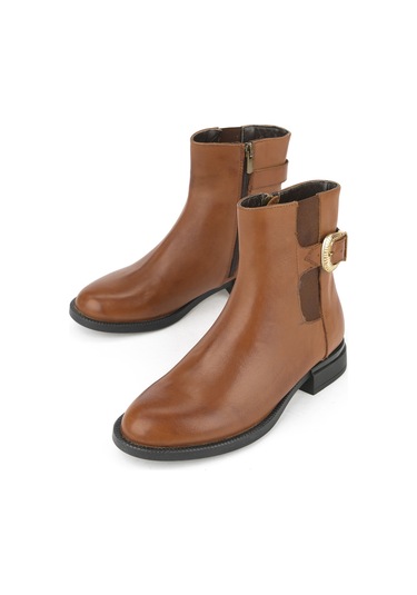 Ziya, Kadın Hakiki Deri Bot 1531022z7614 Taba 1531022z7614 320 Taba