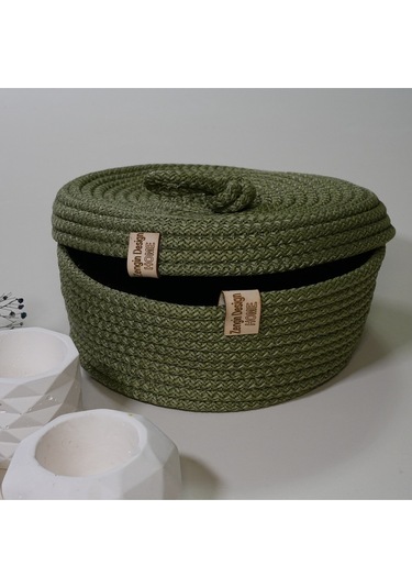 Zengin Design Home Zengin Supla Ekmek Sepeti Haki