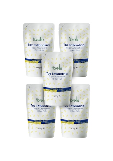 Fibrelle Ultra Plus Tatlandırıcı  100 5 ( Sukralozlu ) 5 Paket