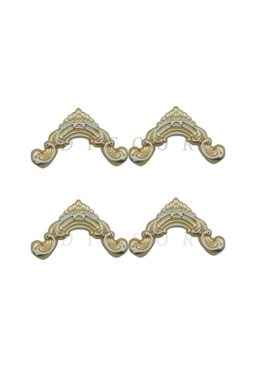 Diecor Dekoratif Polimer 2,5 Cm Duvar Çıtası Uyumlu Köşe Motifi Patina 16 X 16 Model:xa83