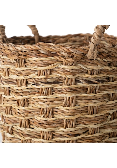 Mudo Home Cesta Sepet 24x25 Cm Bej