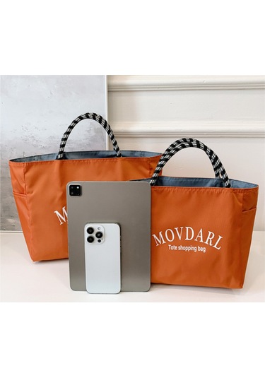 Springsun Büyük Kapasiteli Su Geçirmez Nilon Çanta - Günlük Alışveriş, İş Seyahati Ve Öğle Yemeği İçin, Lacivert 49 15 54cm