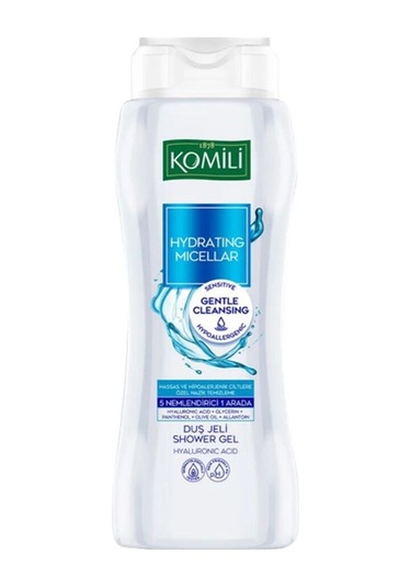 Komili Duş Jeli 500 Ml. Hydrating Micellar 3 Adet Diğer