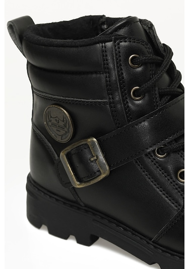 Kinetix Sımo F 4pr Siyah Erkek Çocuk Biker Bot Siyah