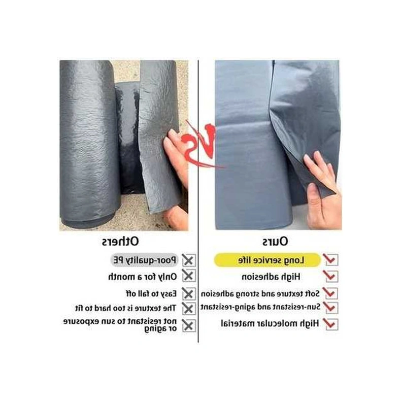 Trendooze İyileştirilmiş Güneşli022 Gri Su Yalıtımı 50cm X 5m Tüm Çatılara Uygun