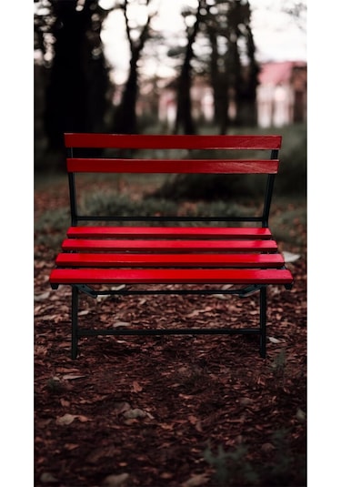 Modern Balkon Bahçe Mutfak Bistro Set Katlanır Masa-sandalye Kırmızı
