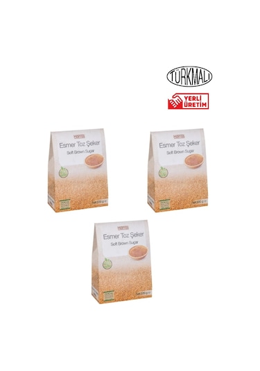 Esmer Toz Şeker Harras 3x500 Gr Diğer