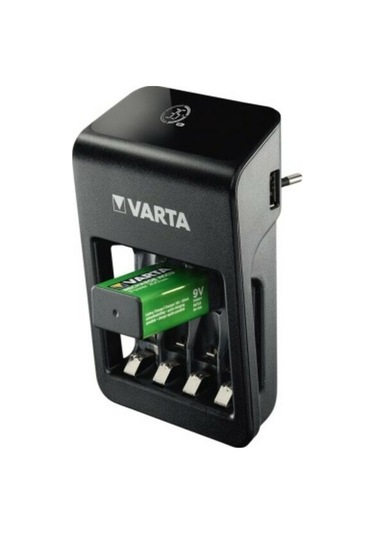Varta Lcd Plug+ Şarj Cihazı+4x2100 Aa+4x800 Aaa Şarjlı Pil+çanta