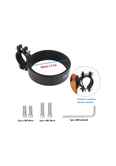 Xindoker Alüminyum Bisiklet Bardak Tutucu, 18-33mm Direk Uyumlu, Siyah/kırmızı Seçenekli, 88 25mm Kapasite, M5 Anahtar Ve 2 Adet Cıvata İle